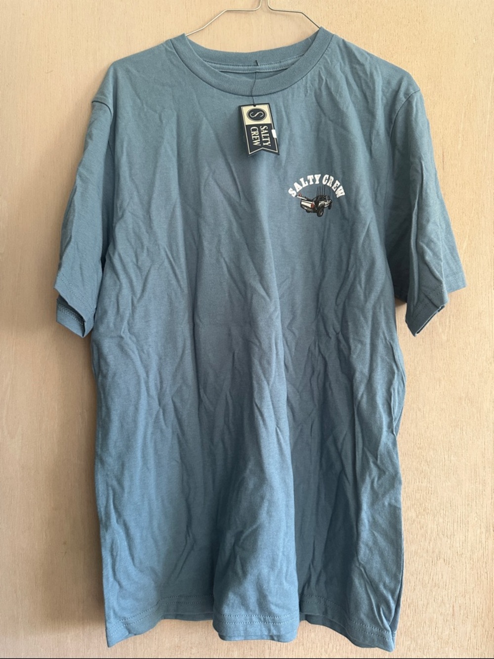 Salty Crew Short Sleeve Tee in Slate Blue-Green